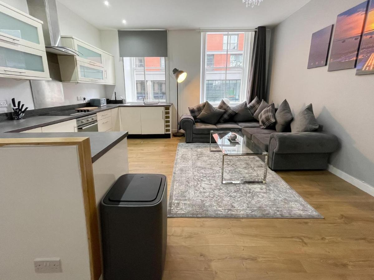 Exquisite 2Br Flat Near Central Train Station Glasgow Buitenkant foto